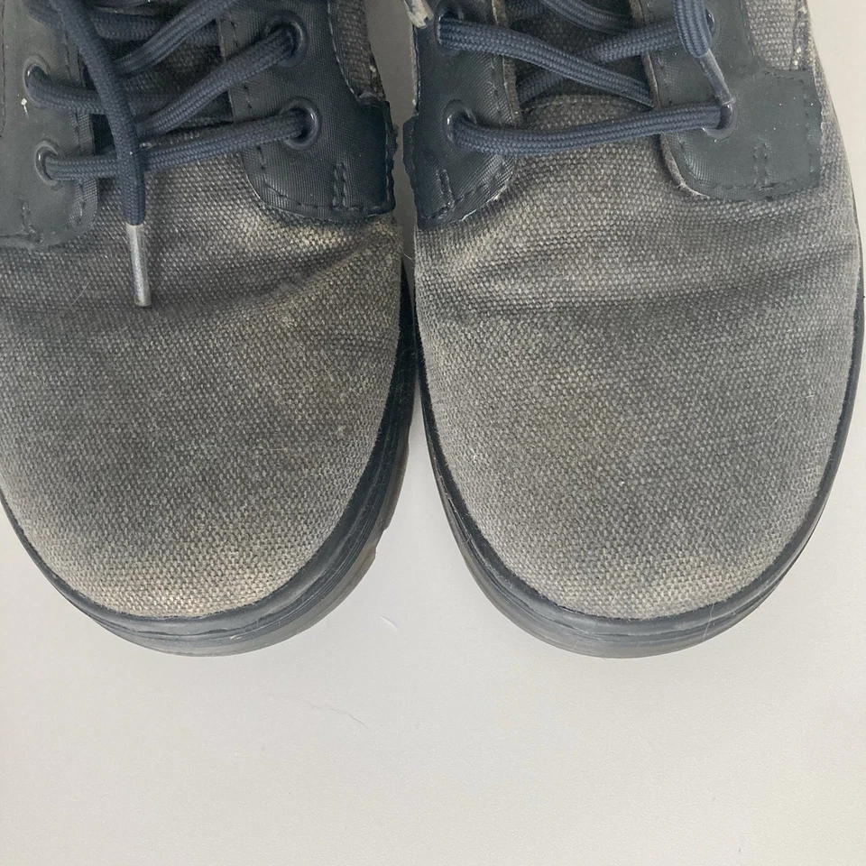 Dr. Martens - Peines Azul Lona Con Cordones Botas de Combate Zapatos Talla 6 Doc Martens Foto 3 de 4