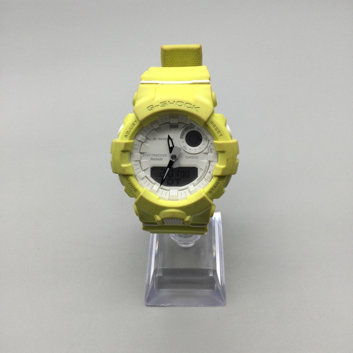 G-SHOCK デジタル腕時計 イエロー G-8100A Casio G-Shock Watch Mens 43mm Yellow Bluetooth 5555 GMA-B800 New