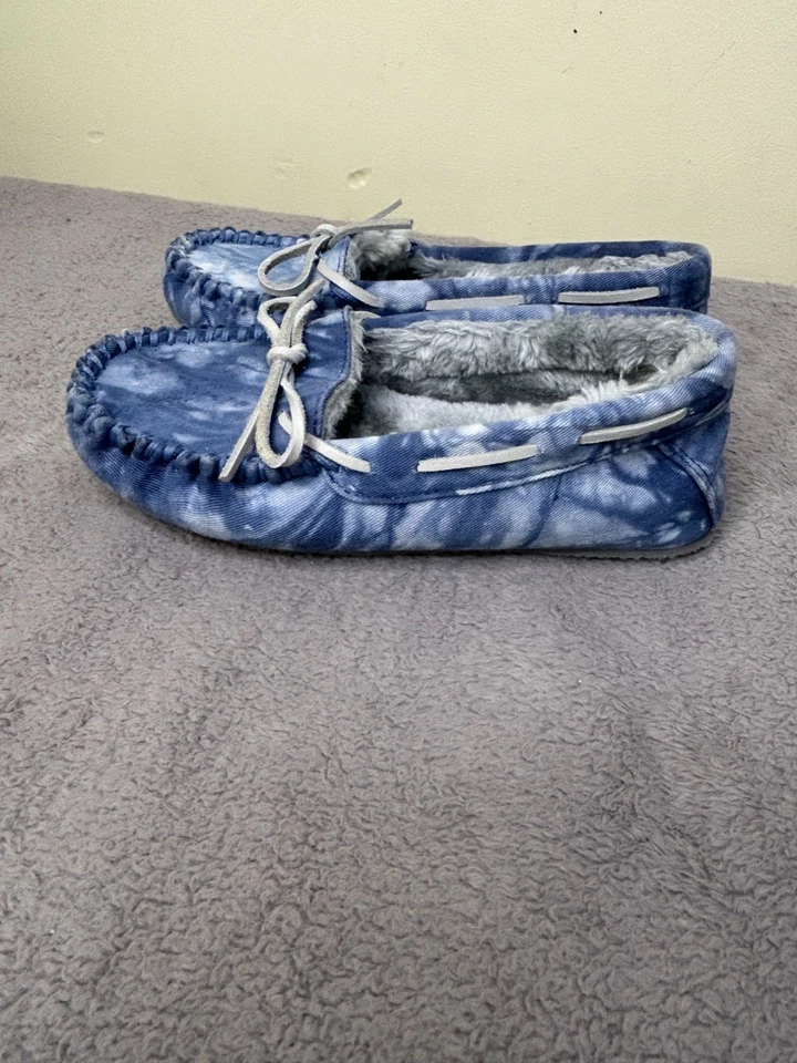 Zapatillas de mocasín Minnetonka Tie-Dye Carrie para mujer talla 6 m” Foto 4 de 4