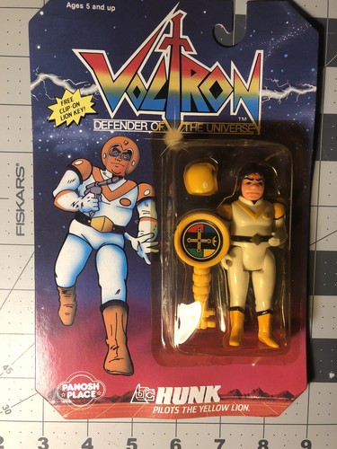 1984 VOLTRON Hunk VINTAGE ACTION FIGURE Rare CARDED Panosh Place Movie - Picture 3 of 21