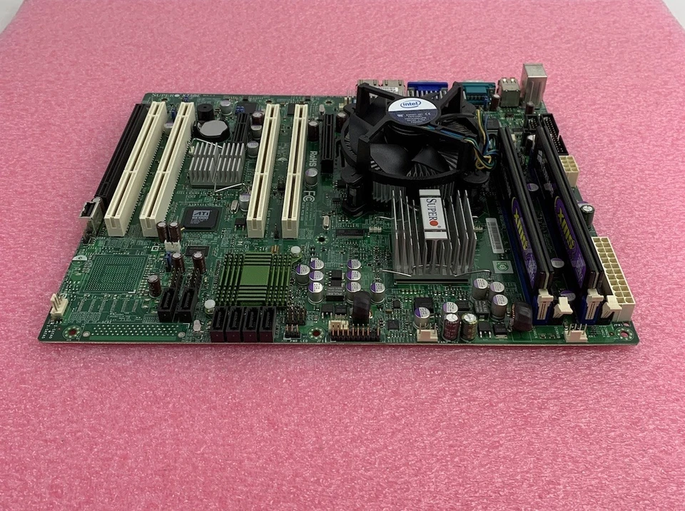 Supermicro X7SBE Motherboard Intel Xeon X3360 2.5GHz 2GB RAM w/ Shield - Image 3 of 4