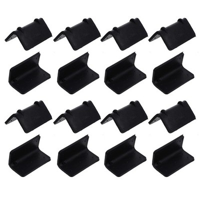 TEHAUX 100 Pcs Plastic Corner Guards 2.16X1.18X1.18 Inch Cargo Corner Protect...