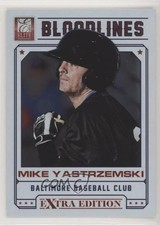 2013 Panini Elite Extra Edition Bloodlines Mike Yastrzemski Carl #1 HOF a2v