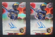 Luis Lara Auto Lot 🔥 Bowman’s Best Refractor + Base Auto Brewers RC