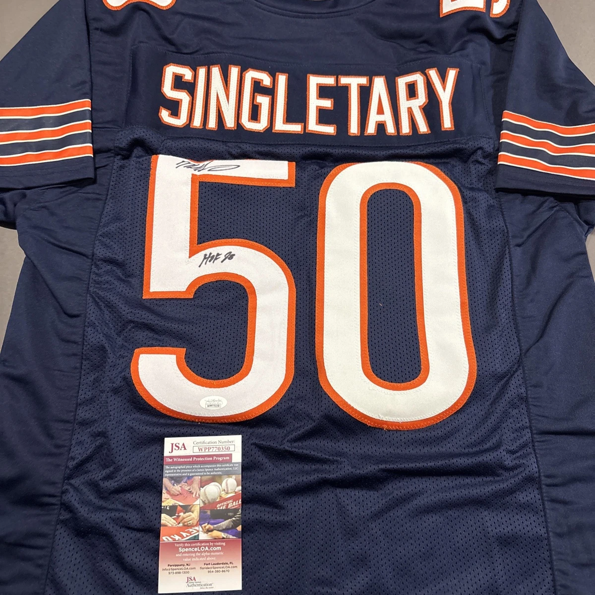 Maillot Vintage Chicago Bears #50 Mike Singletary - Logo 7 - Taille M - NFL