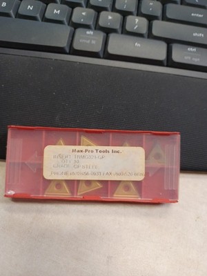 Max Pro Tools Grade GP Steel Insert TNMG321-GP 7Pcs