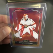 2022-23 OPC Platinum Sunset Parallel Spencer Knight 45 Florida Panthers
