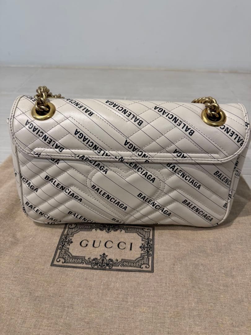 GUCCI x BALENCIAGA Hacker GG Marmont 801298 thumbnail 9