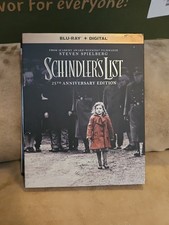 Schindler's List (25th Anniversary Edition) (Blu-ray, 1993) WITH SLIPCOVER 