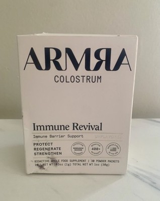 ARMRA Colostrum Immune Revival 30 Packets Unflavored New Exp 2026