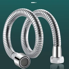 Faucet Extender Hose Water Tap Kitchen 360° Rotation Free Bending Extension Tube