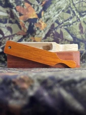 New Custom Made Turkey Box Call Made From Swamp Ash With Chakte Viga Paddle