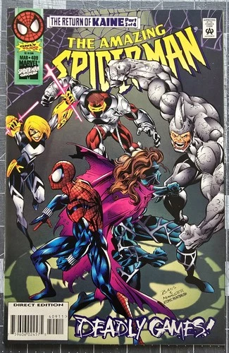 Amazing Spider-Man #409 (Marvel Comics March 1996) Rhino Appearance VF/NM