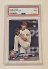2018 TOPPS PITCHING #700 SHOHEI OHTANI ROOKIE RC PSA 9