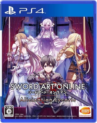 [PS4] Sword Art Online Alicization Lycoris First Limited Product... book form JP