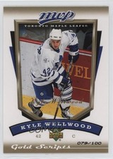 2006-07 Upper Deck MVP Gold Script 79/100 Kyle Wellwood #275 0t2i