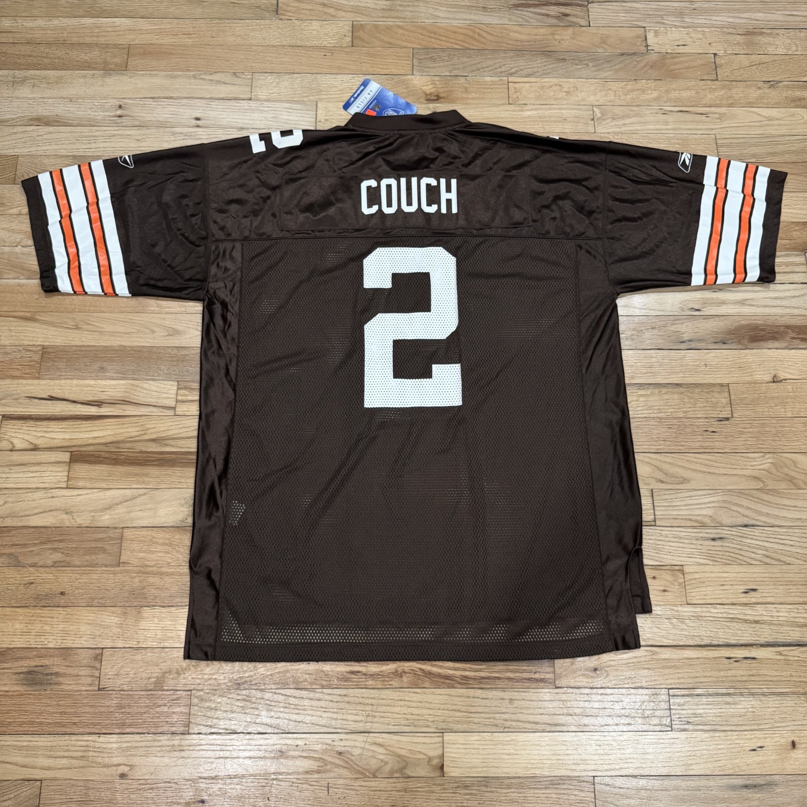 Vintage Reebok Cleveland Browns Tim Couch #2 NFL Football Jersey Mens XL NWT