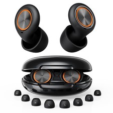 Ear Plugs for Sleeping, Soft Reusable Silicone EarPlugs for Sleep, Noise Canc...