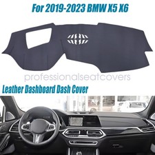 For 2019-2023 Bmw X5 X6 Leather Dashboard Dash Cover Protector Dashmat Carpet For 2019-2023 Bmw X5 X6 Leather Dashboard Dash Cover Protector Dashmat Carpet