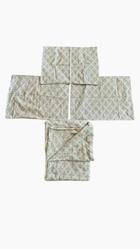 Funda nórdica y fundas de franela gris granate Hill tamaño doble Foto 2 de 4