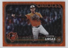 2024 Topps Update Orange Crackle Foilboard /299 Ramon Urias Ramón Urías 18az