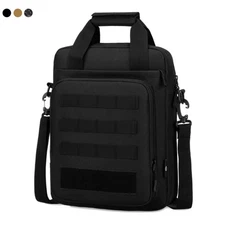 Military Tactical Messenger Shoulder Bag Molle Large Outdoor Briefcase Handbag
