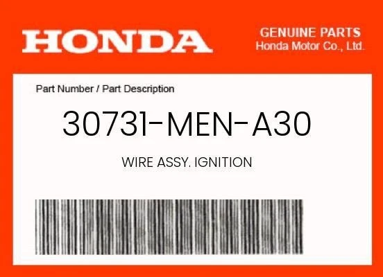 GENUINE OEM HONDA IGNITION WIRE ASSEMBLY CRF250R 2010 2011 2012 2013