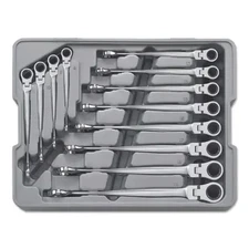 Gearwrench X-Beam Metric Flex Combination Ratcheting Wrench Set - 12-Pc 85288