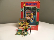 Planters Nutty About Christmas Tree Ornament 1995 Mr. Peanut Enesco Nuts