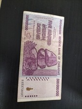 Zimbabwe 500 Million Dollars 2008
