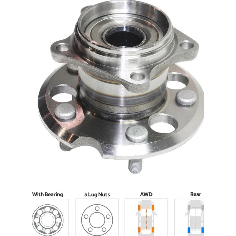 TrueDrive Wheel Hub For 2004-2010 Toyota Sienna - Image 2 of 4