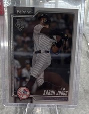 Topps 2026 Aaron Judge Yankees MLB Base Set #75 Standard Card Stock Baseball
