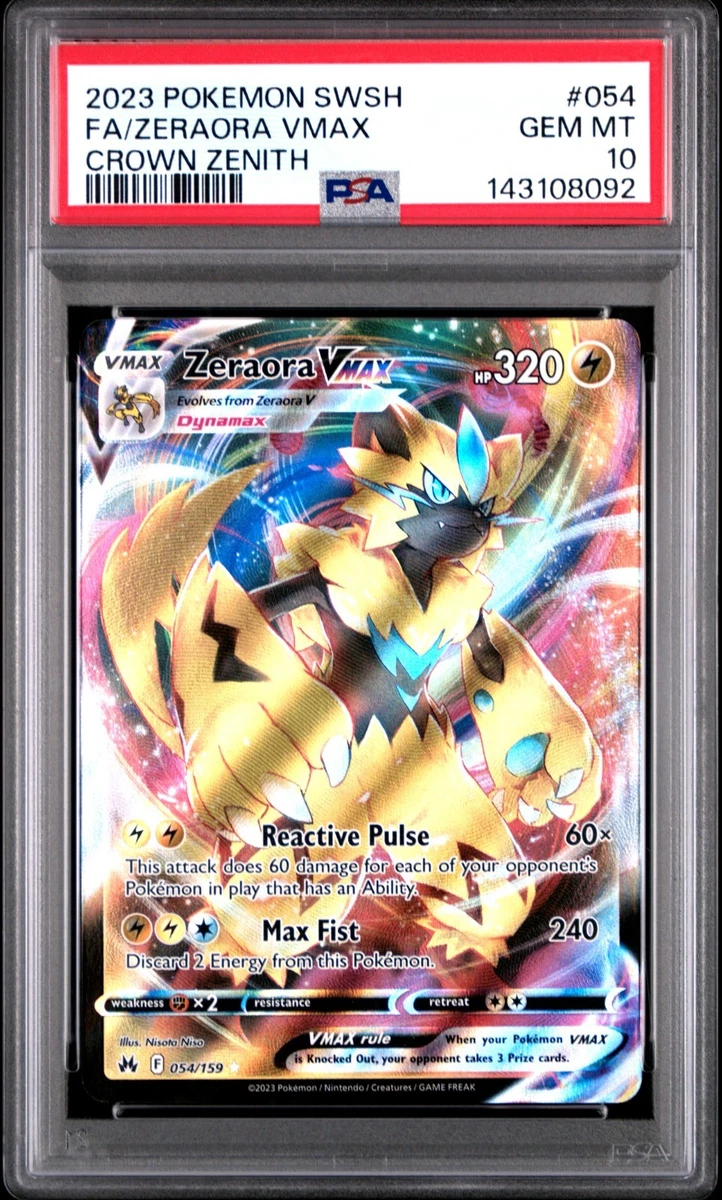 Zeraora VMAX Pokmon TCG Cards for sale | eBay