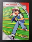 NM! Pokemon Topps Heroes & Villains Ash Ketchum HV1 Blue LABEL