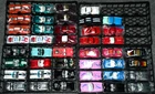 Vintage Huge Lot of 43 Corvette Hot Wheels C1s plus 2 cases.  1956 - 1962