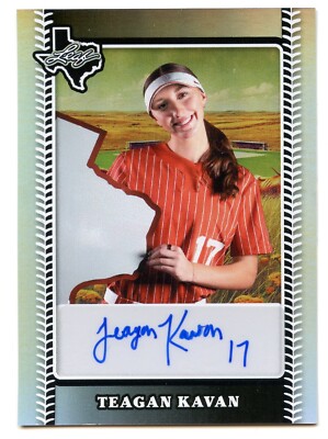 2024 Leaf Lone Star Softball AUTO/Autograph Card - Teagan Kavan   #66/180