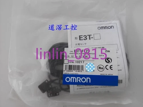 1Pcs New Omron photoelectric sensor E3T-FT22 2M
