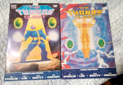 The Thanos Quest Marvel Comics 1990 Book 1 &2 Jim Starlin, Ron Lim | eBay