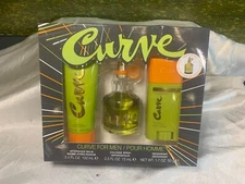 LIZ CLAIBORNE CURVE 75ML COLOGNE SP/ 100ML AFTERSHAVE/ 50G DEODORANT (GIFT SET)