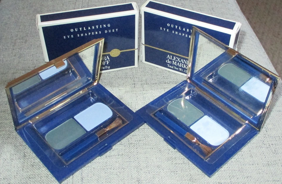 Alexandra de Markoff Outlasting Eye Shapers Duet in Blue Sands/Bimini Blue X 2 - Image 2 of 4