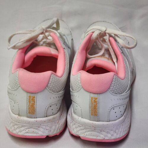 Skechers Running Sneakers Womens 9.5 Go Run 128285 Gray Pink Athletic - Picture 2 of 7
