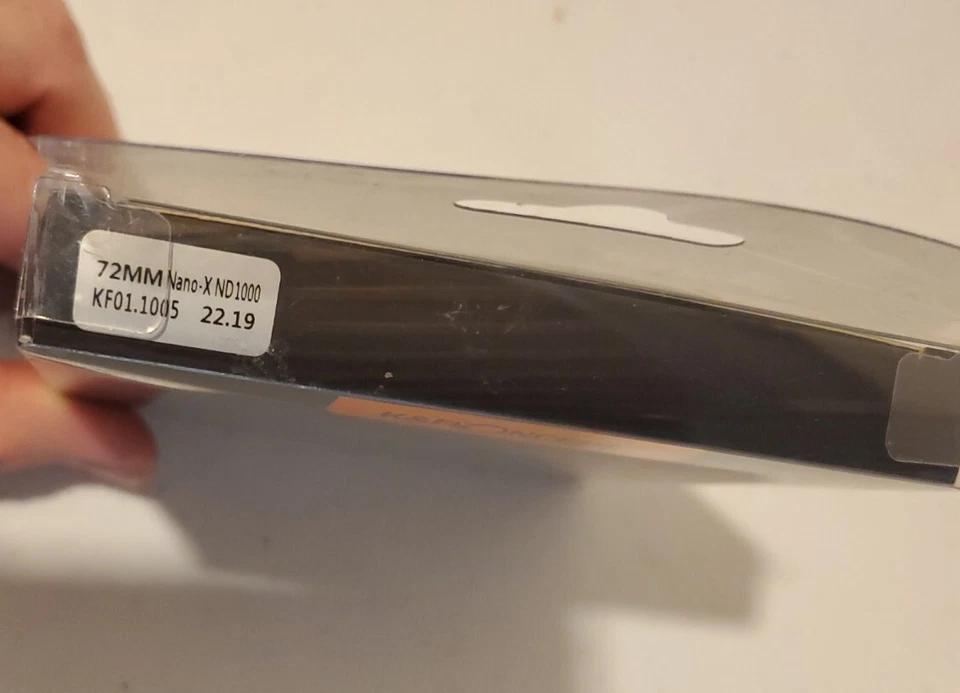 K&F Concept ND Filter ND1000 Nano X 72mm NEW - Image 2 of 4