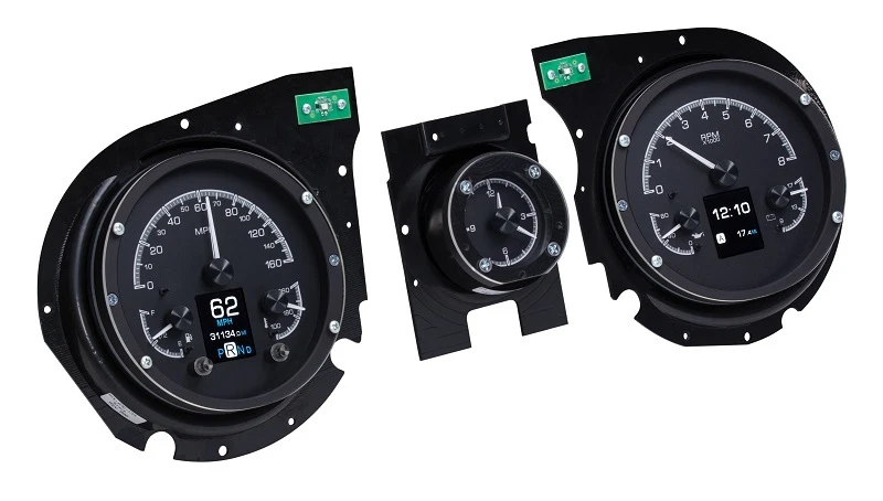 Dakota Digital 69 Chevelle El Camino Kit Medidor Analógico Personalizable HDX-69C-CVL-K Foto 2 de 4