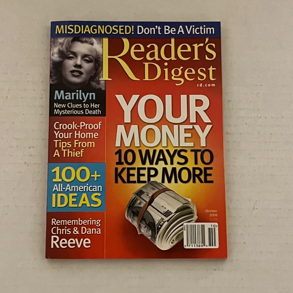 READER'S DIGEST MAGAZINE LOT OF 3/SEPT-NOV 2006 PUBLICATIONS/Pre-owned - Image 2 of 4