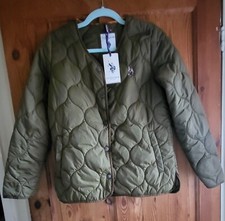 Us Polo Assn Women Quilted Jacket Sizes Xs/8