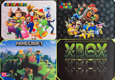 Mauspad Super Mario Nintendo Minecraft XBOX Größe 34x25cm NEU