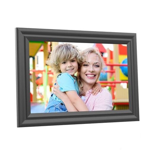 10.1 Inch WiFi Digital Picture Frame in Sleek Black Design