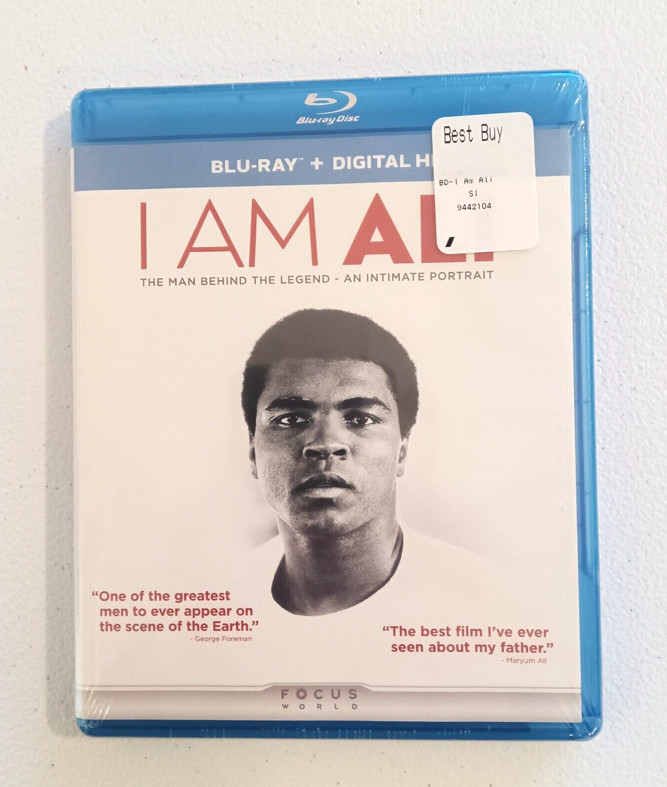 I AM ALI, Blu-Ray Brand New, Sealed
