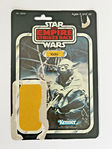 Vintage Kenner 1980 ESB Star Wars YODA 100% Complete with Original 32 Card Back - Picture 7 of 10