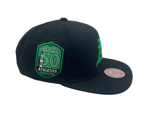 Oakland Athletics Mitchell & Ness Team klassischer Druckknopflasche - Bild 2 von 7